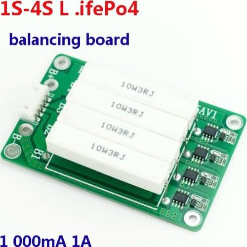 1S 2S 3S 4S Lifepo4 lithium Battery Balance Board 1000mA 1A Current 12V lithium Iron Phosphate Balancing 3.2V