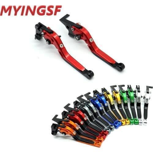 For Kawasaki ZX6R 636 2007-2011 2012 2013 2014 2015 2016 2017 Motorcycle Accessories Adjustable CNC Brakes Clutch Levers Handle