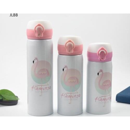 New Design Double Wall Stainless Steel Vacuum Flasks 500ml Thermos Cup Coffee Tea Milk Travel Mug Thermo Bottle Gifts Thermocup