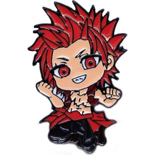 My Hero Academia Enamel Pins Lapel/Hat Badge Denim Jacket Oil Drop Brooches Collar Corsage Accessories Scarf Buckle KS302