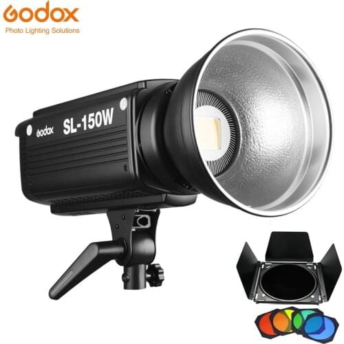 Godox SL-150W 150WS 5600K White Version LED Video Light Studio Continuous Photo Video Light for Camera DV Camcorder