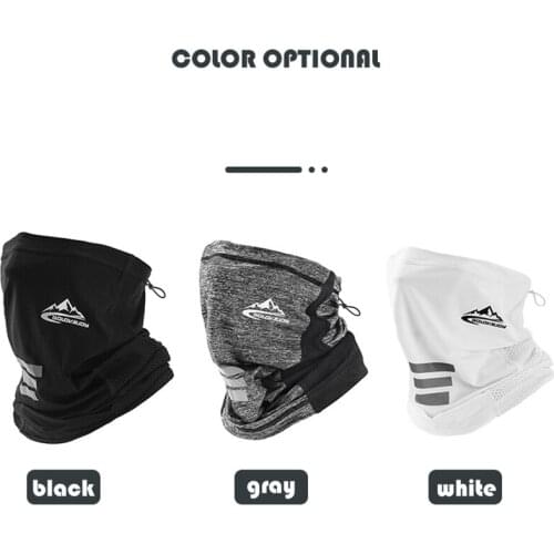 GOLOVEJoy Ice Silk Magic Scarf Outdoor Sport Cycling Windproof Dustproof Face Mask Antisweat Headband Bandana 3 Styles
