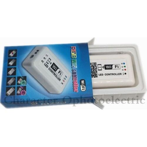 5pcs WIFI LED RGB Controller DC12-24V for RGB LED Strip Applicable to IOS and Android Mobile