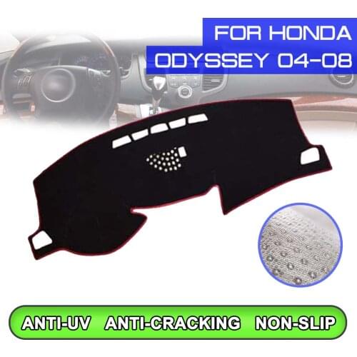 Car Dashboard Mat Anti-dirty Non-slip Dash Cover Mat UV Protection Shade Sticker for Honda Odyssey 2004 2005 2006 2007 2008
