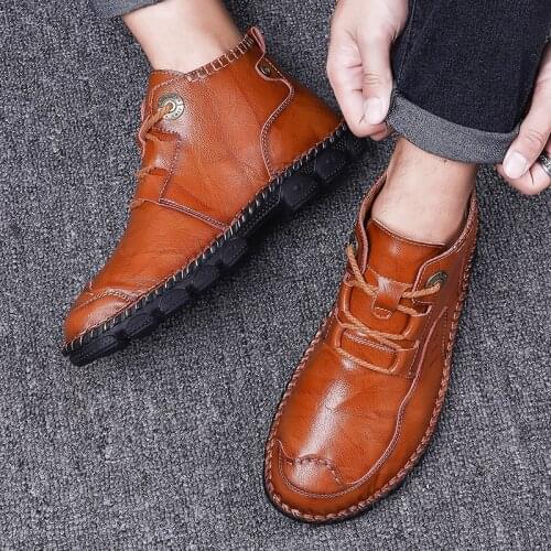 Casual Leather Shoes Mens Sneakers Casual Zapatos Hombre Zapatillas Male Shoe Shoes Sport Man Men Boots Outdoor Footwear