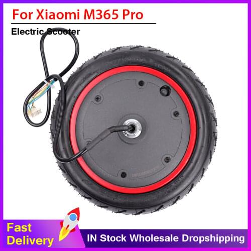350W Engine Motor Tubeless Tire Solid Tire For Xiaomi M365 Pro Electric Scooter 8.5 Inch Wheel Replacement Parts