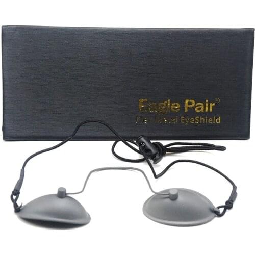 Beauty Stainless Steel Eyepatch Glasses 190nm-14000nm IPL Laser Protection Safety Goggles Od7