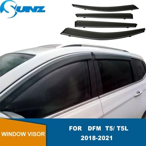 Window Deflector For DFM T5 T5L 2018 2019 2020 2021 Door Visor Window Visor Weathershields Sun Rain Guard Vent Deflectors SUNZ