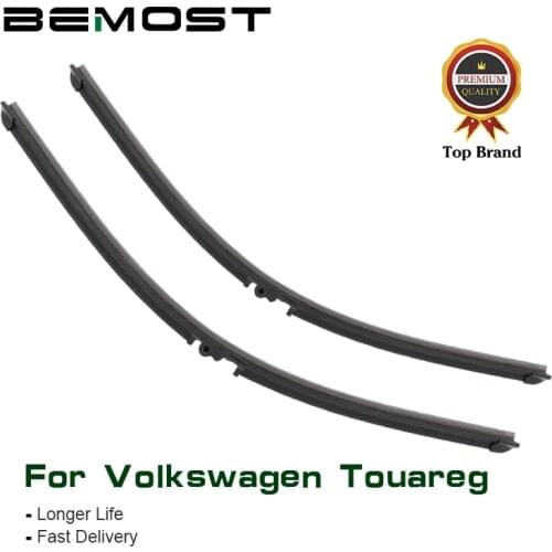 BEMOST Car Wiper Blades Rubber For Volkswagen Touareg 2003 2005 2006 2007 2008 2009 2010 2011 2012 2013 2014 2015 2016 2017