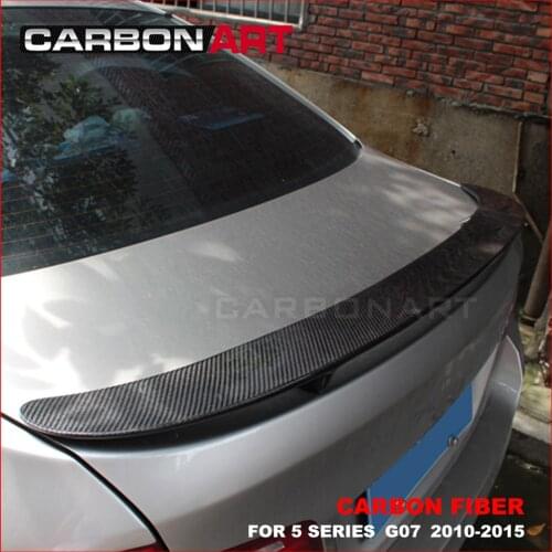 Carbon Fiber Trunk Wing Spoiler for BMW 5 Series F07 Gran Turismo Fastback Rear Bumper Tuning 2010-2015