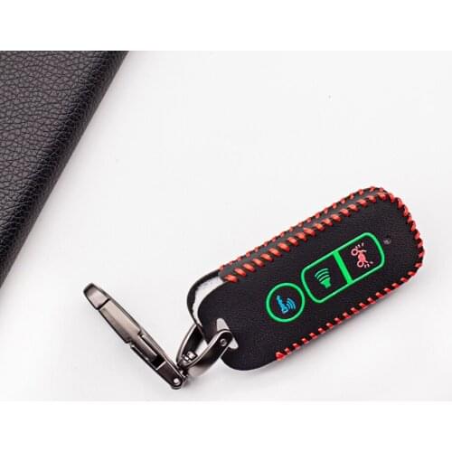 Luminous Leather Key Case For Honda PCX 125 150 SH125 SH300 2016 2017 2018 2019 2020 Super Cub 125 Motorcycle Scooter 3 Button