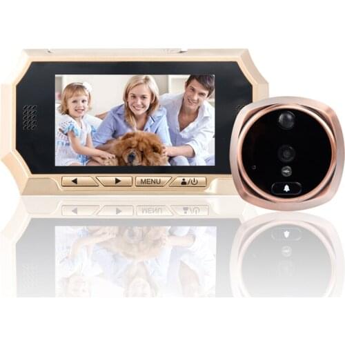 4.3 Inch 160 Degree PIR Motion Detection Video Door Phone