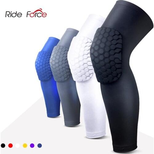 1PC Honeycomb Knee Pads Sleeve Basketball Brace Elastic Kneepad Protective Gear Patella Foam Support Volleyball Support