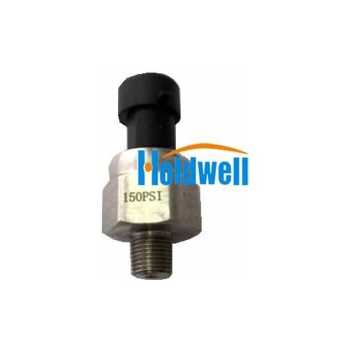 Holdwell 150 Psi 1/8"-27 NPT IP67 Pressure Transducer Transmitter DC 5V Gas Air Oil Fuel