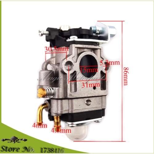 Carburetor Carb For Earthquake Ardisam E43 Auger 300486 11334 43CC 51.7CC 2 Cycle