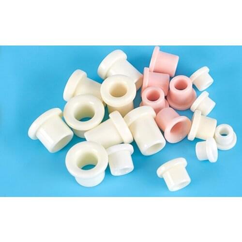 6pcs 3mm-6mm outer diameter 99 ceramic eye alumina Wear-resistant ceramic twisted copper textile ceramics beads accessories