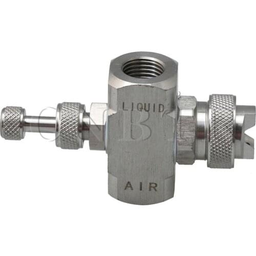 Adjustable Air Atomizing Mist Nozzle Mist Nozzle External Mixing Type