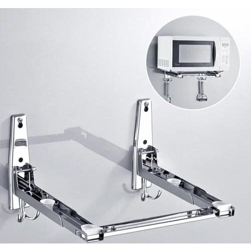 Wall Bracket for Microwave Triangle Wall Bracket Metal Straight Bracket Fixed Tray Shelf for Microwave Hardware Accessories
