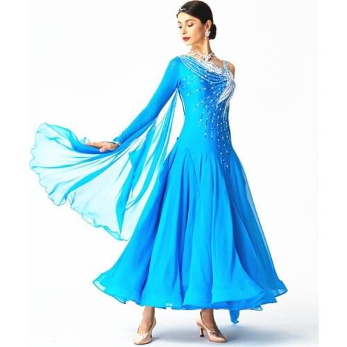 New Ballroom dancing women ballroom dance competition dresses Standard ballroom dancing dresses B-2032
