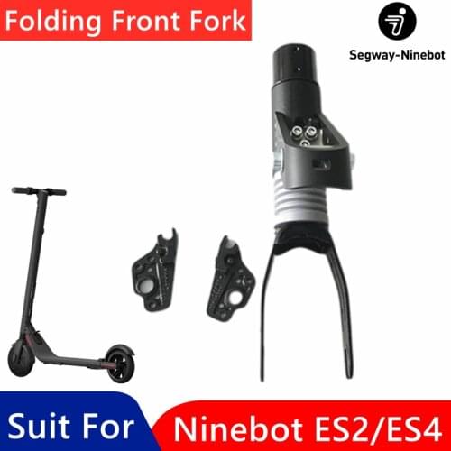 Original Folding Front Fork accessories For Ninebot ES2 ES4 Foldable Smart Electric KickScooter Lightweight Hoverboard Fork Part