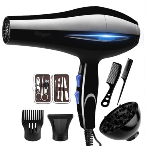 Professional Hair Dryer Strong Power Barber Salon Styling Tools Hot/Cold Air Blow Dryer For Salons and Household