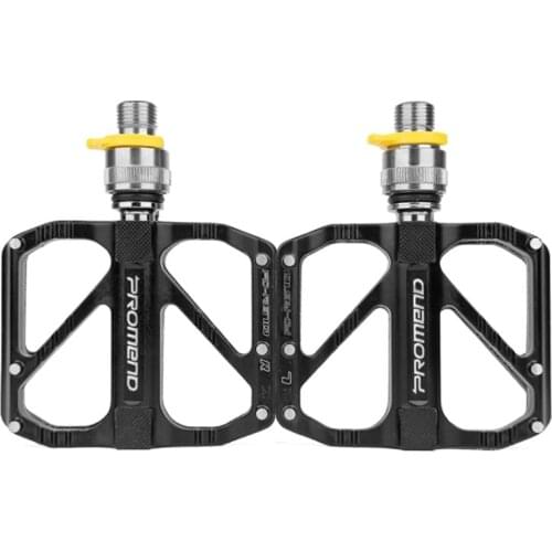 1Pair Road Mountain Bike Ultralight Nonslip Flat Pedal Aluminum Alloy 3 Bearings