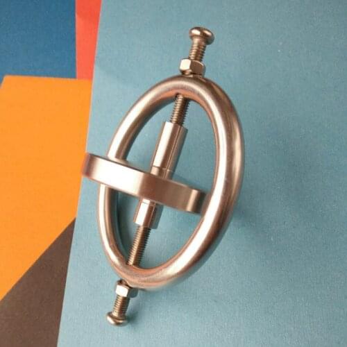 Precision Stainless Steel Fidget Spinner Pull Wire Gyro Durable Rotating Mechanical EDC Toy Adult Antistress Toy for ADHD Autism