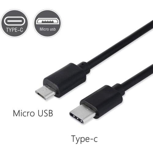 Type C USB-C To Micro USB Cable For Samsung xiaomi Micro B USB Type C Cord Male to Male Compatible For Macbook Fast Charge Data