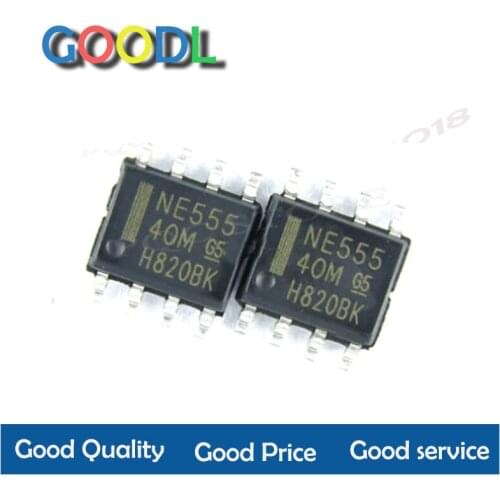 10 pçs/lote novo NE555 NE555D 555 SMD 555 NE SOP-8 Em Estoque
