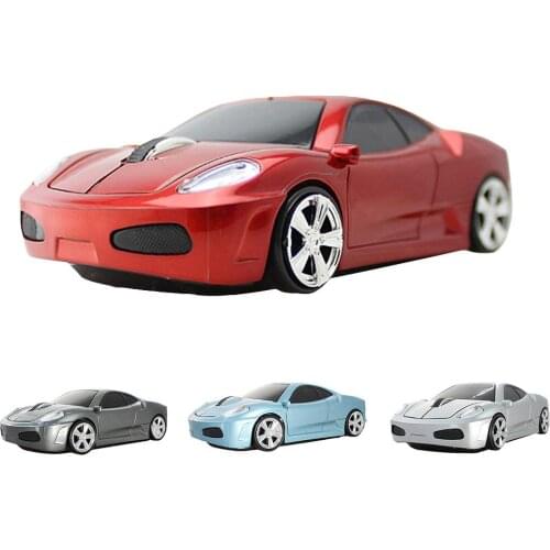 2.4GHz USB 2.0 Gaming Mouse Car Shape USB Wireless Mouse 1600 DPI Ergonomic Optical Computer Mouse Mice For Laptop PC Mouse