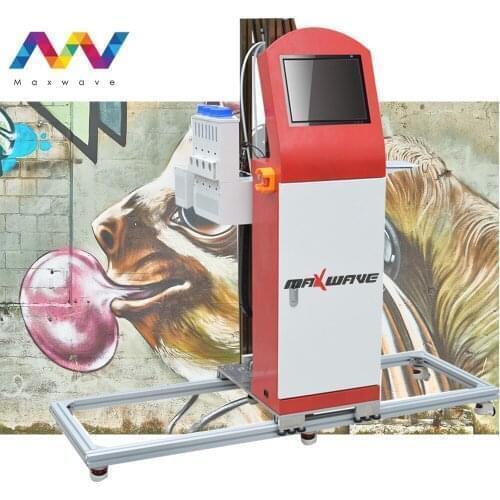 3D Vertical Automatic Wall Printer Direct Plain Unlimited Width Excellent Definition