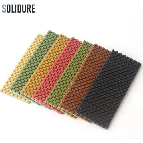 7pcs/set Colorful diamond polishing sheet 120*45*2mm design for diamond drum polishing wheels wet use for stone abrasive pad