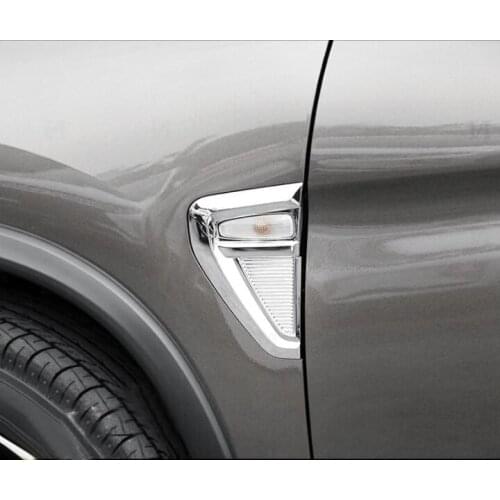 ABS Chrome Car Accessories Styling For Mitsubishi ASX 2020 Body side Turn Light Lamp panel Cover Trim