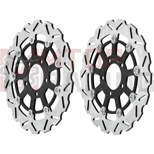 1 Pair Front Brake Disc for Suzuki GSX-R1000 2003-2004 Brake Rotors 300mm