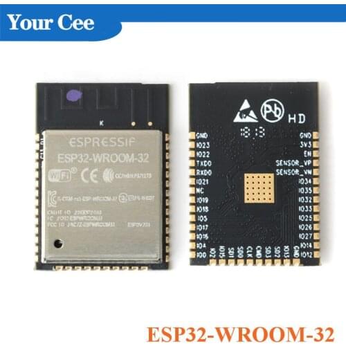 ESP-WROOM-32 ESP32 BLE and WIFI Dual Core CPU with Low Power Consumption MCU ESP-32 IOT ESP32-WROOM-32