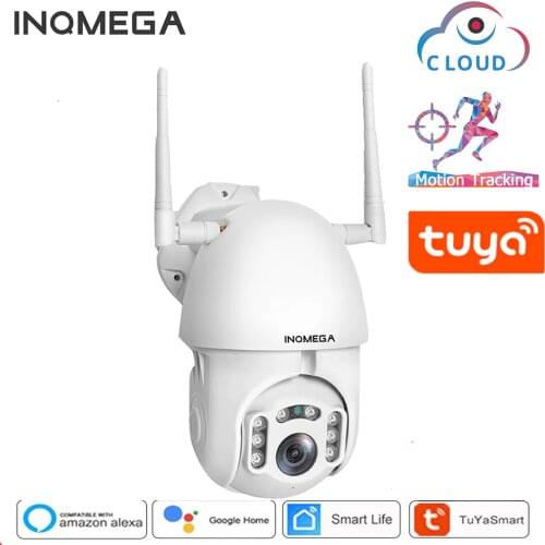 INQMEGA 1080P IP Camera WiFi Wireless Auto tracking PTZ Speed Dome Camera Outdoor CCTV Security Surveillance Waterproof Camera