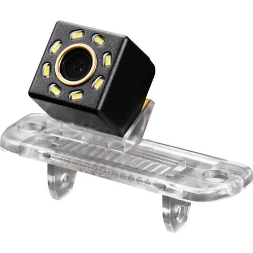Misayaee Car Rear View Reverse Parking Camera Golden 8 LED for Mercedes Benz R W251 R300 ML R63 GL350 ML350 X164