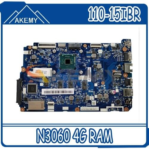 Akemy For Lenovo 110-15IBR CG520 NM-A804 Laptop Motherboard CPU N3060 4G RAM 100% Test Work 5B20L77440 5B20L77435