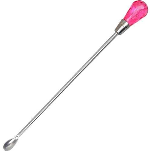 Pigment UV Resin DIY Crafts Jewelry Making Tools Powder Spoon Stirring Bar Bubble Needle LL@17