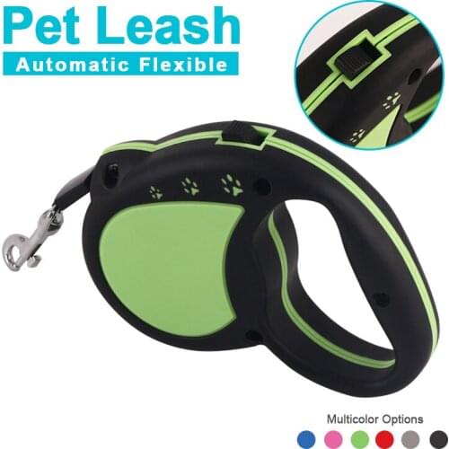 3M/5M Automatic Retractable Dog Leash Belt Puppy Pet Flexible Walking Traction Rope Dog Cat Extending Running Leads Pet Supplies