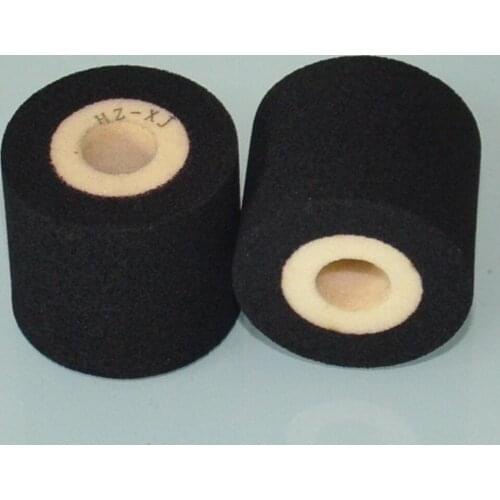 Black Diameter 36mm Height 32mm heat ink roller for HZ 100 coding machine
