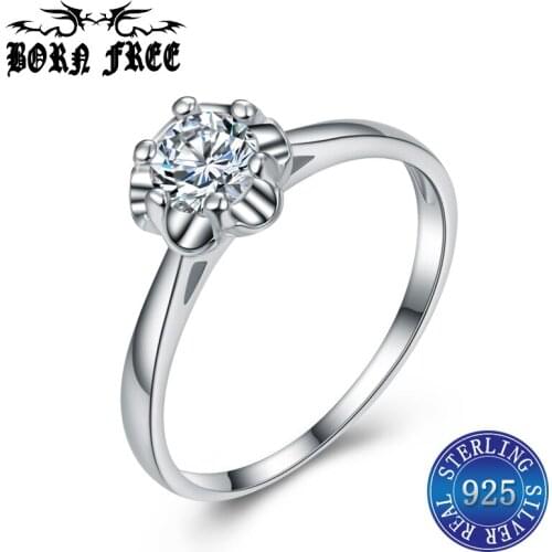 Argent 925 sterling silver rings for girl ring accessories anillos plata 925 para mujer fashion jewelry ringen dames bague femme