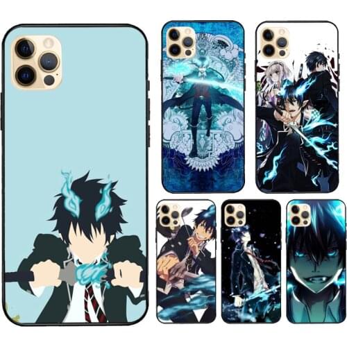 Blue Exorcist For iPhone 12 Pro Max mini Case For iPhone 11 Pro Max XS X SE 2020 7 8 Plus XR Cover
