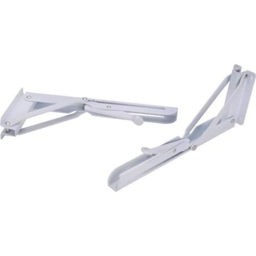 Folding Shelf Bracket Wall Mounted Folding Table - Pack of 2