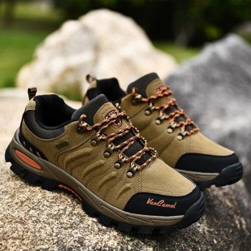 Outdoor Sports Pro-Mountain Hiking Boots, Men Women Trekking Shoes, Wear Resisting Walking Footwear,Rock Climbing Shoes