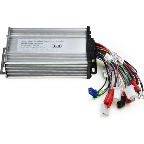 60V 1800W Lead-Acid Lithium Battery Electric Bicycle Dual-Mode BLDCM Controller Easy Installation Ebike Upgrade Controller