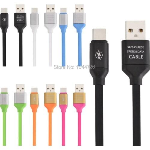 1.2M Fast charging Aluminium Alloy Type C usb cable Accessory Bundle for Macbook/Nexus 6P 5X/Huawei P9/ZUK Z1 for lg g5 nokia