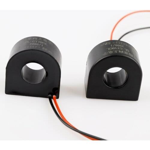 5 Pcs Ac Current Transformer Miniature Dl-ct10cl-50a / 25ma100a2000/1 with Large Aperture Piercing Heart