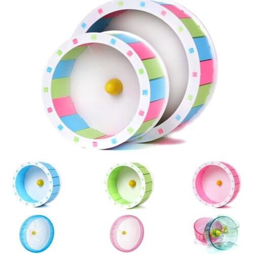Running Wheel For Pet Hamster Running Disc Toy Silent Rotatory Wheel Pet Sports Wheel Toys Cage And Acrylic Villa Accessories