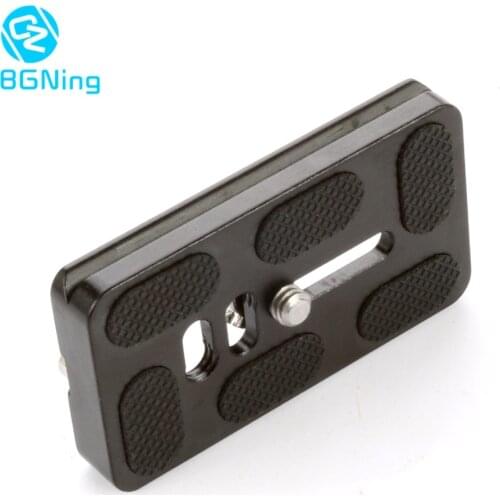 CNC Quick Release Plate Board Digital Camera Tripod Universal Head Clamp Mounting Adapter PU-70 Photo Studio Kit Accessory Parts